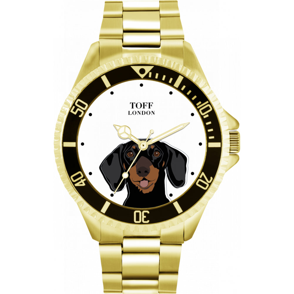 Mens Dachshund Dog Watch
