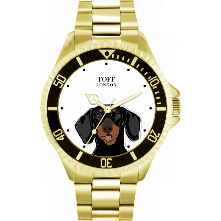 Mens Dachshund Dog Watch