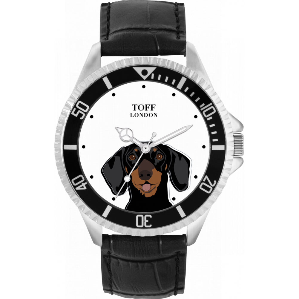 Mens Dachshund Dog Watch