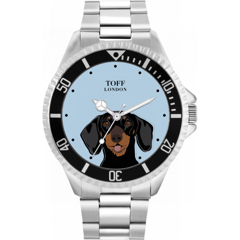 Mens Dachshund Dog Watch
