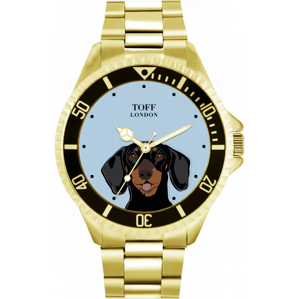 Mens Dachshund Dog Watch
