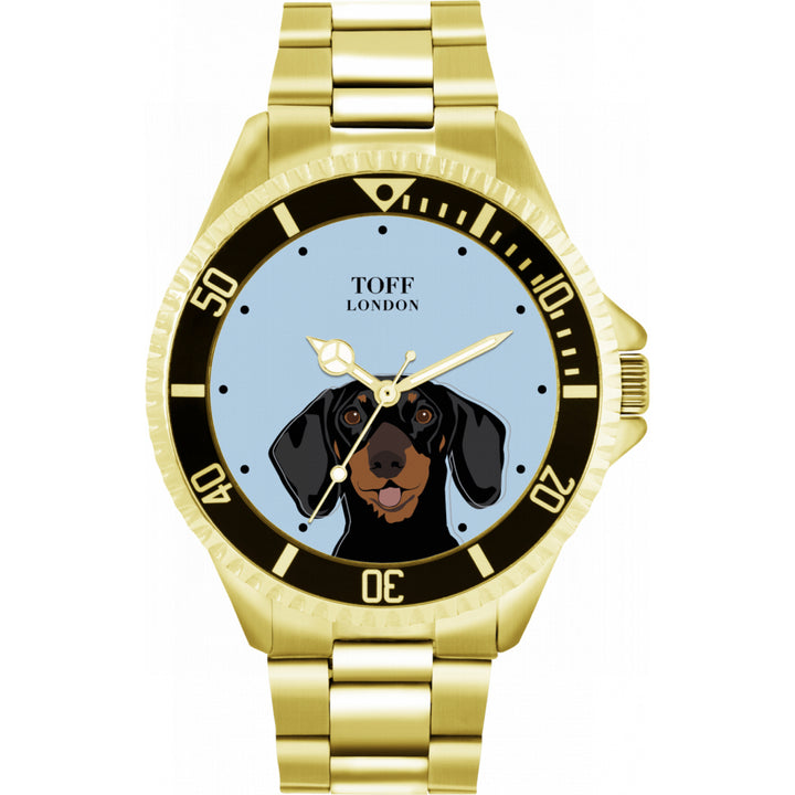 Mens Dachshund Dog Watch