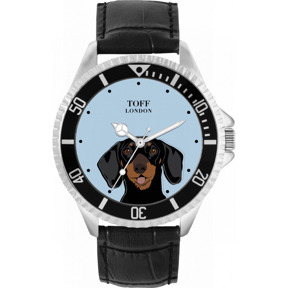 Mens Dachshund Dog Watch