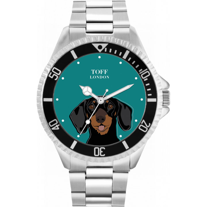 Mens Dachshund Dog Watch