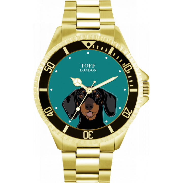 Mens Dachshund Dog Watch