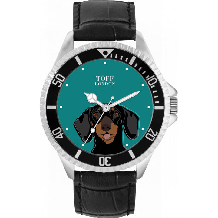 Mens Dachshund Dog Watch