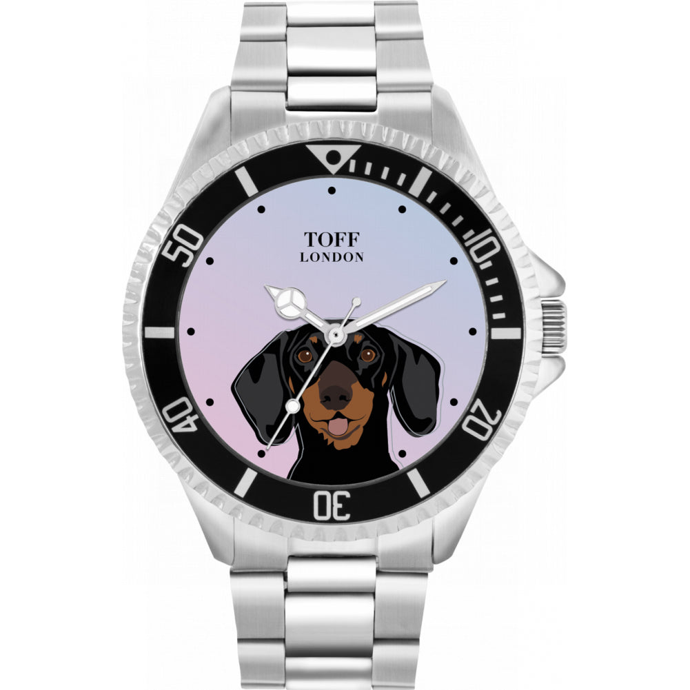 Mens Dachshund Dog Watch