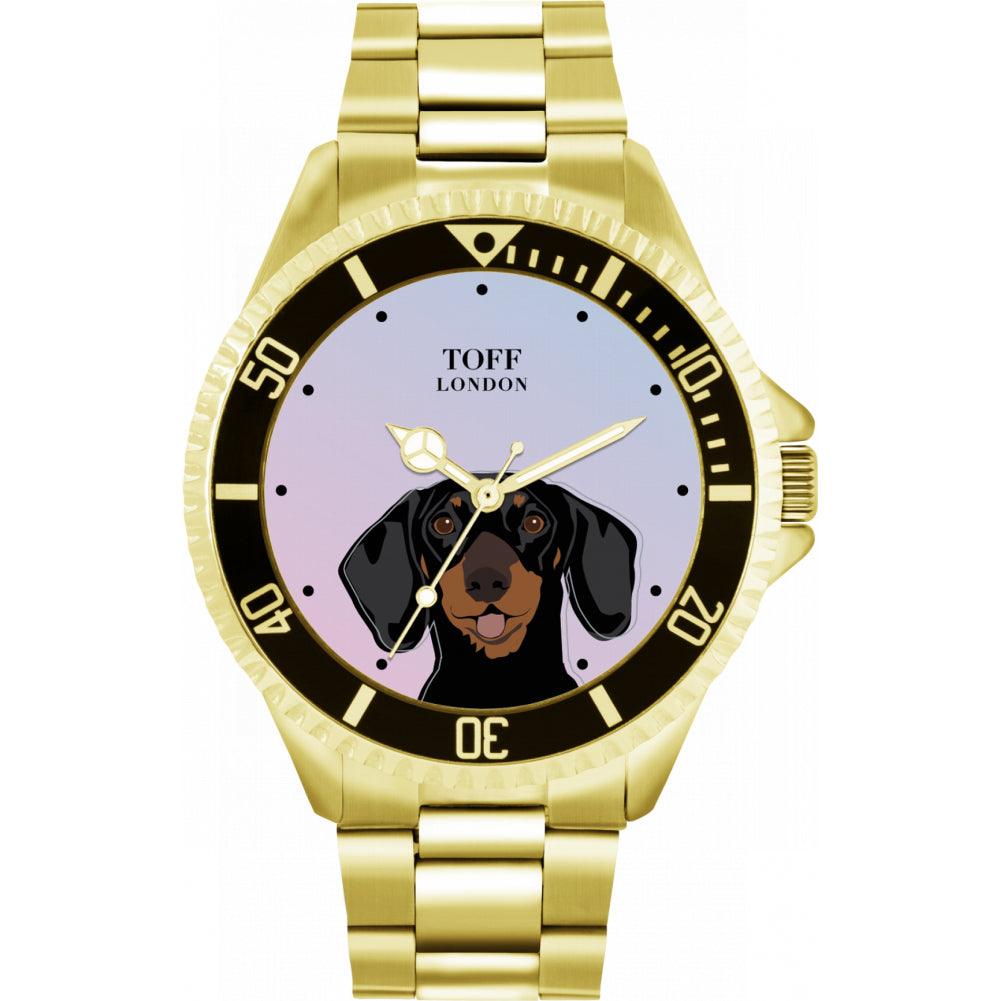 Mens Dachshund Dog Watch