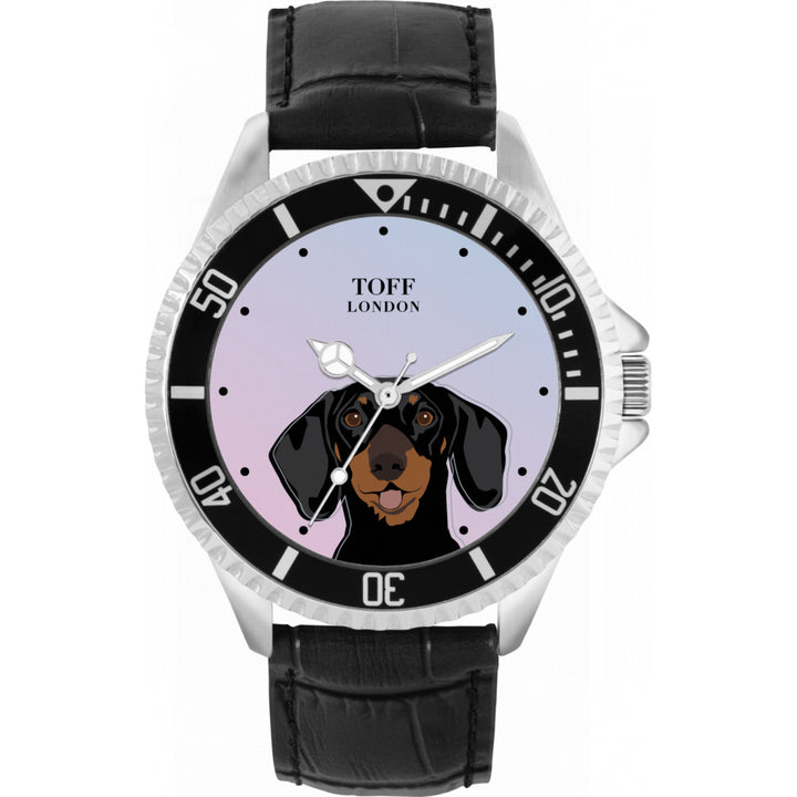 Mens Dachshund Dog Watch