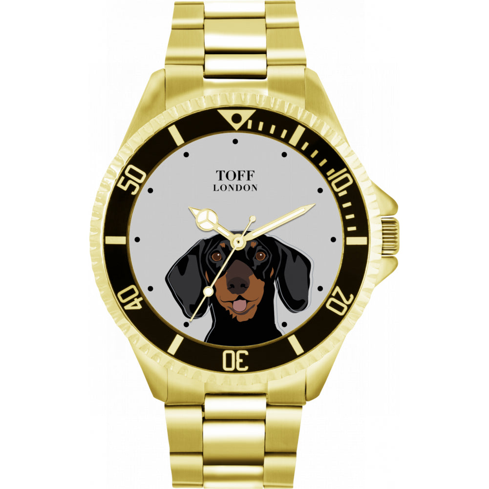 Mens Dachshund Dog Watch
