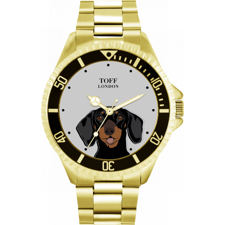 Mens Dachshund Dog Watch