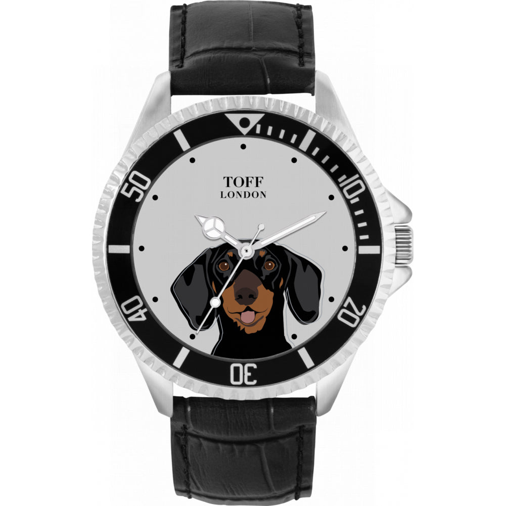 Mens Dachshund Dog Watch