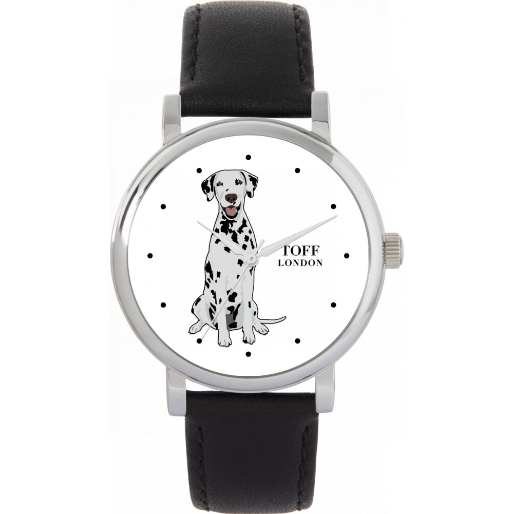 White Dalmatian Dog Watch