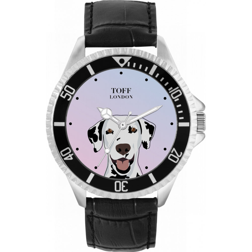 Mens Dalmatian Dog Watch