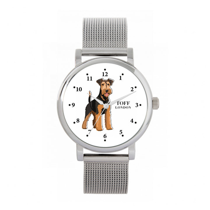 Ladies Airedale Terrier Dog Watch